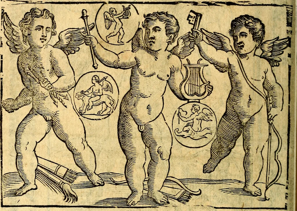 An illustration from Imagini delli dei de gl'antichi, 1647, leaf 373