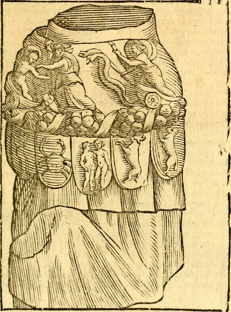 An illustration from Imagini delli dei de gl'antichi, 1647, leaf 378