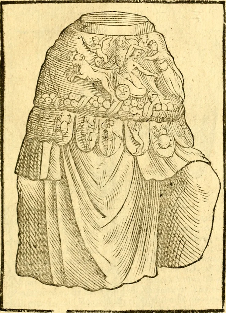 An illustration from Imagini delli dei de gl'antichi, 1647, leaf 380