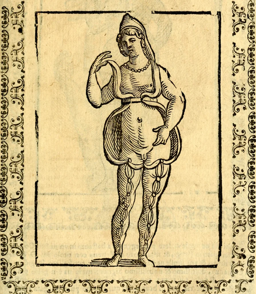 An illustration from Imagini delli dei de gl'antichi, 1647, leaf 382
