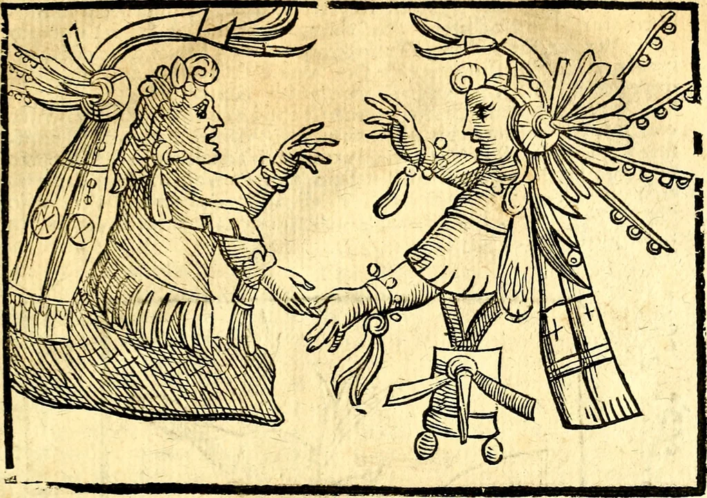 An illustration from Imagini delli dei de gl'antichi, 1647, leaf 396