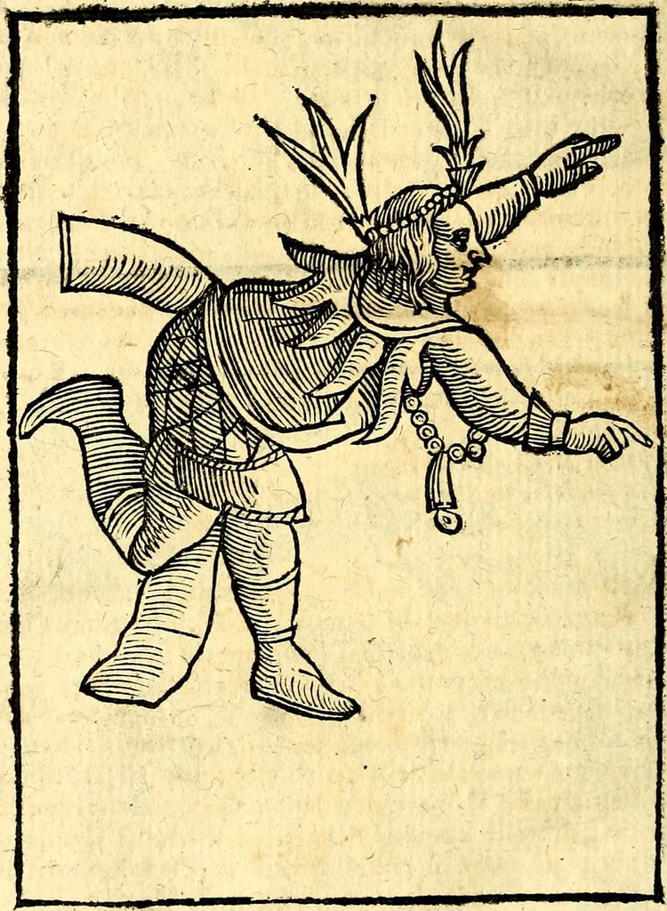 An illustration from Imagini delli dei de gl'antichi, 1647, leaf 397