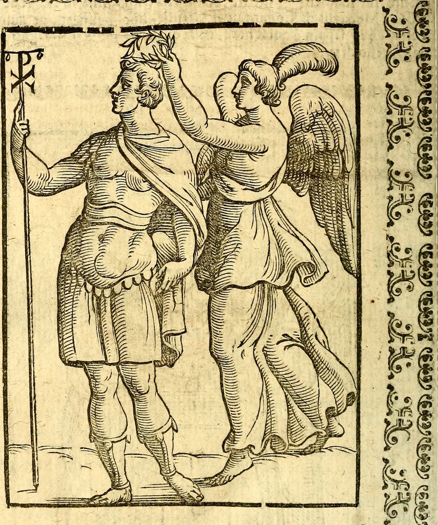 An illustration from Imagini delli dei de gl'antichi, 1647, leaf 401