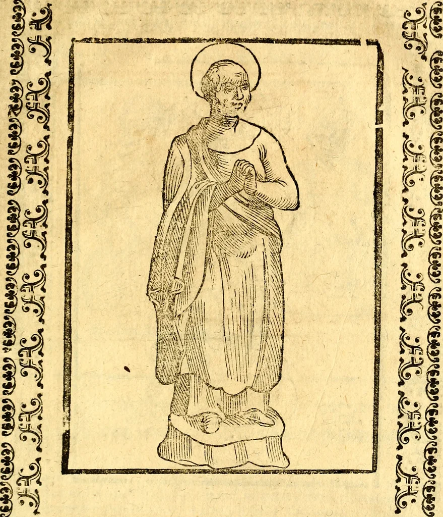 An illustration from Imagini delli dei de gl'antichi, 1647, leaf 414
