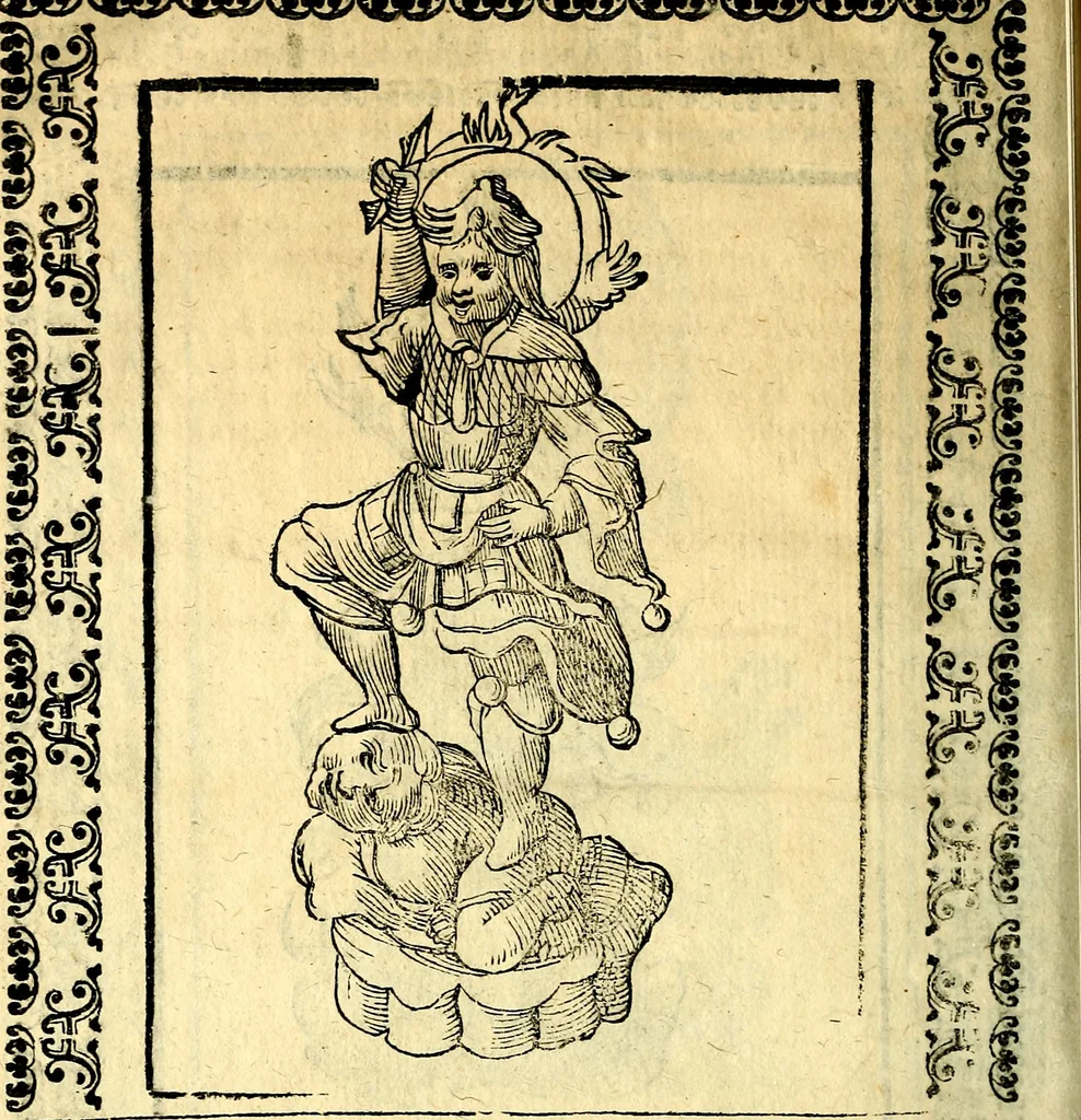 An illustration from Imagini delli dei de gl'antichi, 1647, leaf 425