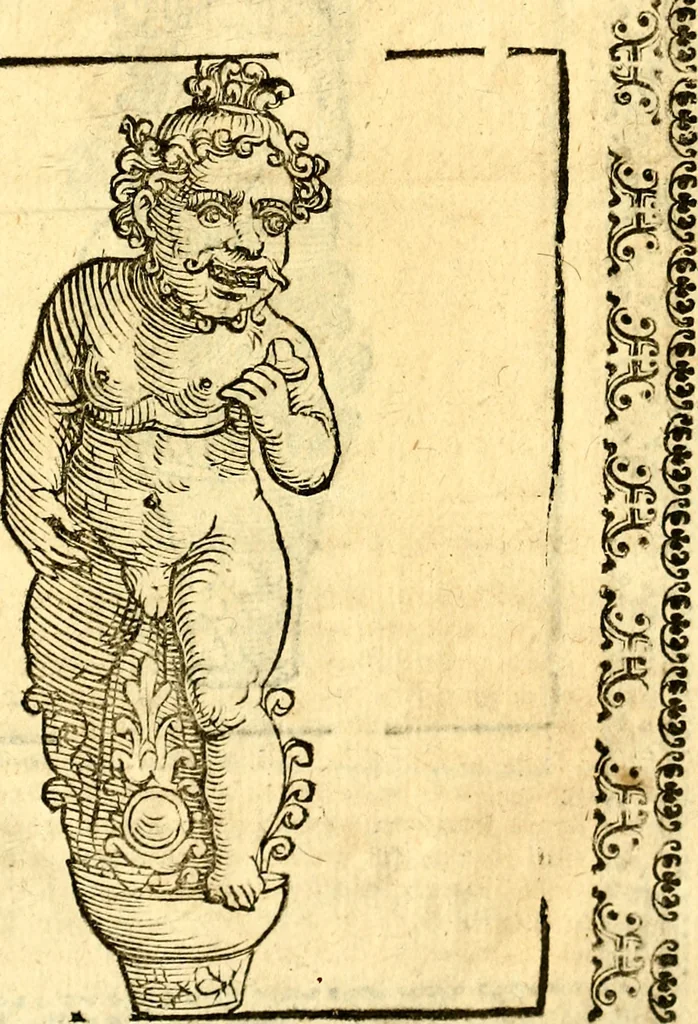 An illustration from Imagini delli dei de gl'antichi, 1647, leaf 426