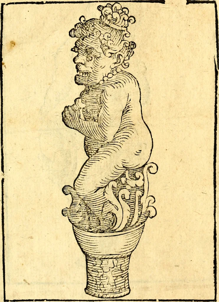 An illustration from Imagini delli dei de gl'antichi, 1647, leaf 428