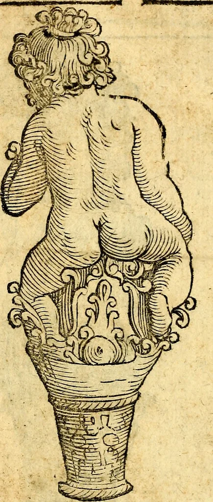 An illustration from Imagini delli dei de gl'antichi, 1647, leaf 429