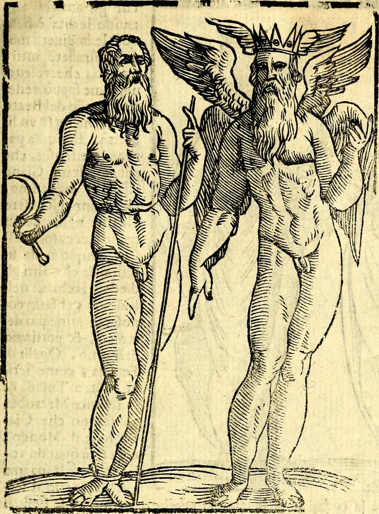 An illustration from Imagini delli dei de gl'antichi, 1647, leaf 54