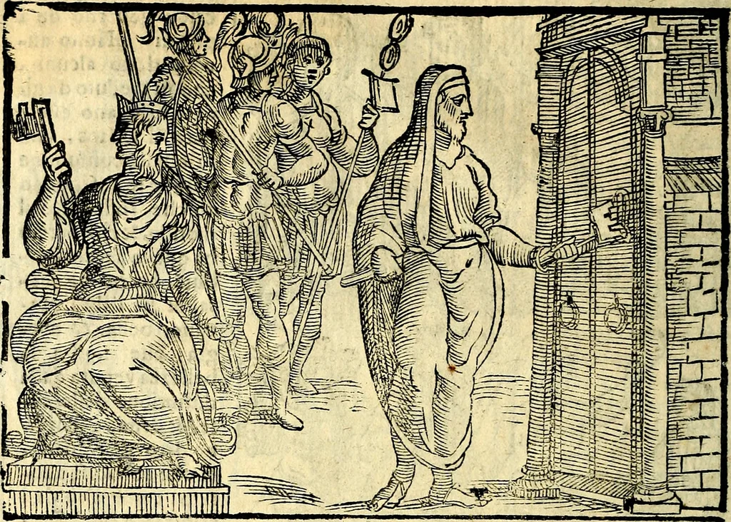 An illustration from Imagini delli dei de gl'antichi, 1647, leaf 57