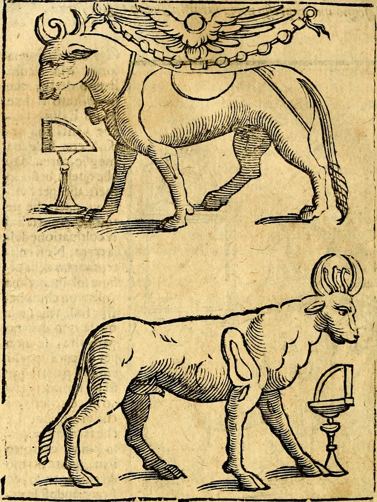 An illustration from Imagini delli dei de gl'antichi, 1647, leaf 71