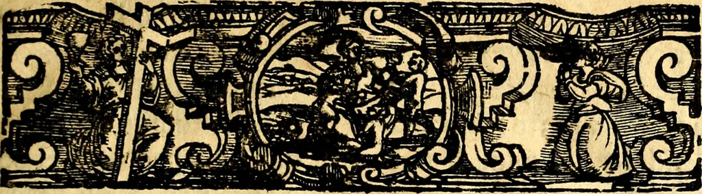An illustration from Imagini delli dei de gl'antichi, 1647, leaf 8