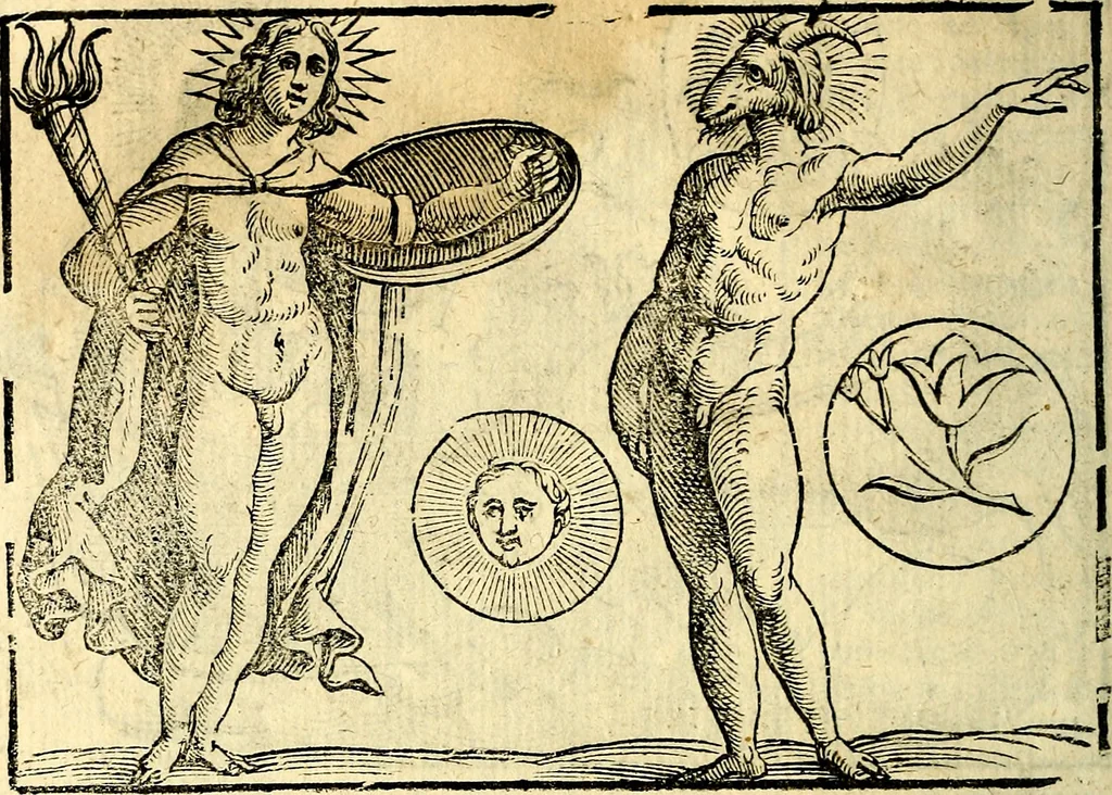 An illustration from Imagini delli dei de gl'antichi, 1647, leaf 85