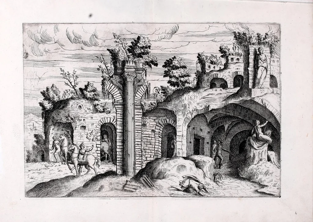 An illustration from Imagini favolose : nelle qvali in diuersimodi si vegono rappresentate le piv vaghe favole de gli antichi, 1585, leaf 11