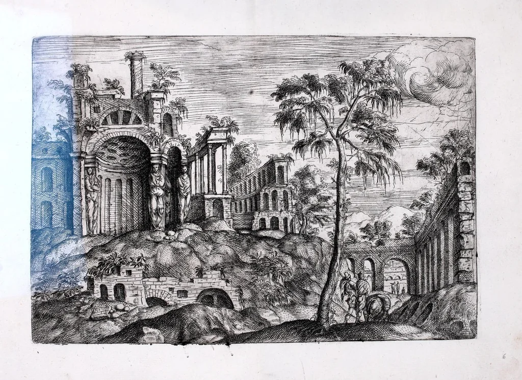 An illustration from Imagini favolose : nelle qvali in diuersimodi si vegono rappresentate le piv vaghe favole de gli antichi, 1585, leaf 15