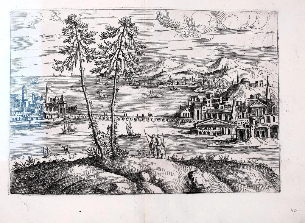 An illustration from Imagini favolose : nelle qvali in diuersimodi si vegono rappresentate le piv vaghe favole de gli antichi, 1585, leaf 87