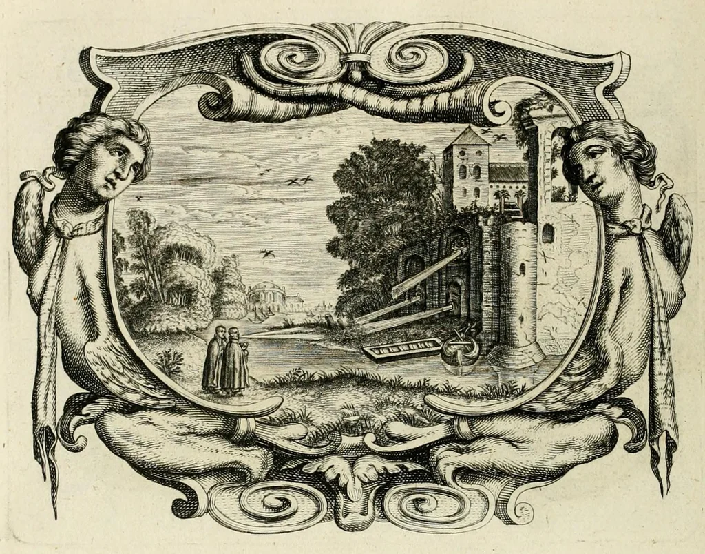 An illustration from Imago primi saeculi Societatis Iesu : a prouincia Flandro-Belgica eiusdem Societatis repraesentata, 1640, leaf 206