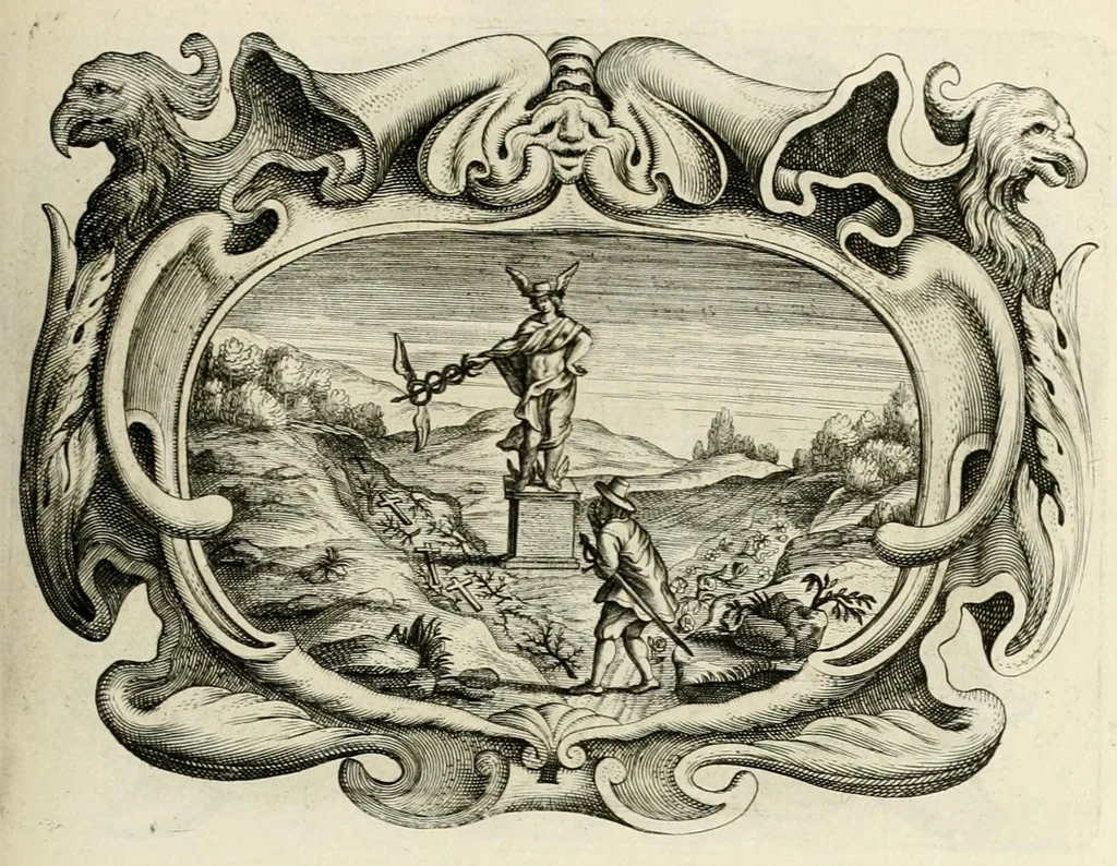 An illustration from Imago primi saeculi Societatis Iesu : a prouincia Flandro-Belgica eiusdem Societatis repraesentata, 1640, leaf 473