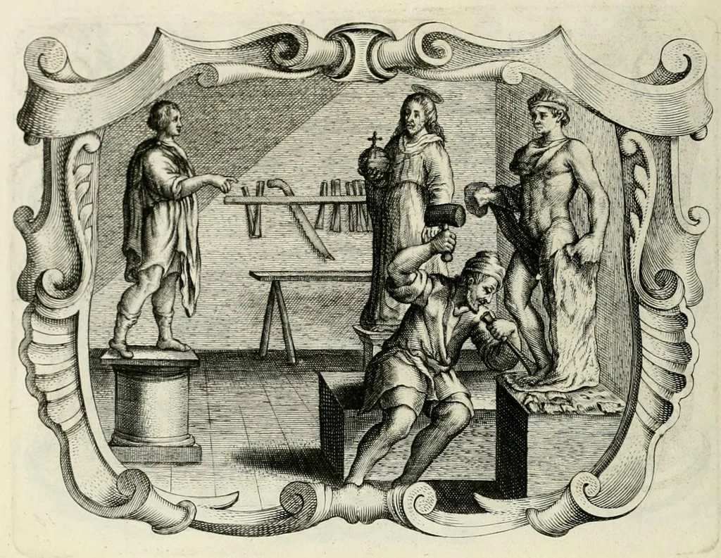 An illustration from Imago primi saeculi Societatis Iesu : a prouincia Flandro-Belgica eiusdem Societatis repraesentata, 1640, leaf 482