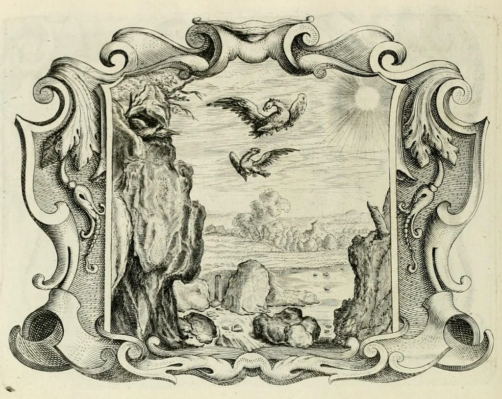 An illustration from Imago primi saeculi Societatis Iesu : a prouincia Flandro-Belgica eiusdem Societatis repraesentata, 1640, leaf 484