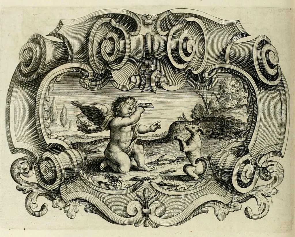An illustration from Imago primi saeculi Societatis Iesu : a prouincia Flandro-Belgica eiusdem Societatis repraesentata, 1640, leaf 492