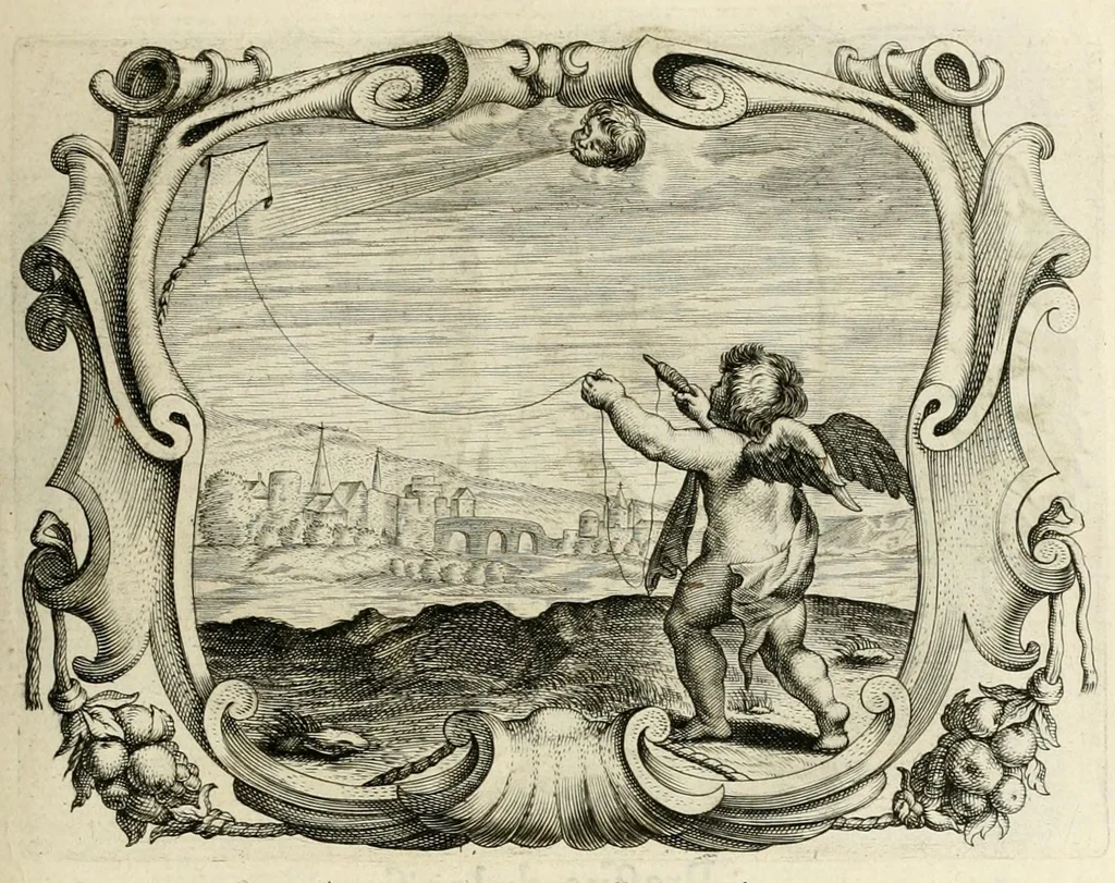 An illustration from Imago primi saeculi Societatis Iesu : a prouincia Flandro-Belgica eiusdem Societatis repraesentata, 1640, leaf 583