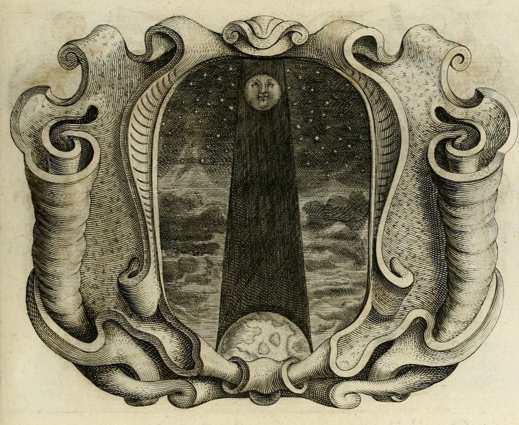 An illustration from Imago primi saeculi Societatis Iesu : a prouincia Flandro-Belgica eiusdem Societatis repraesentata, 1640, leaf 735