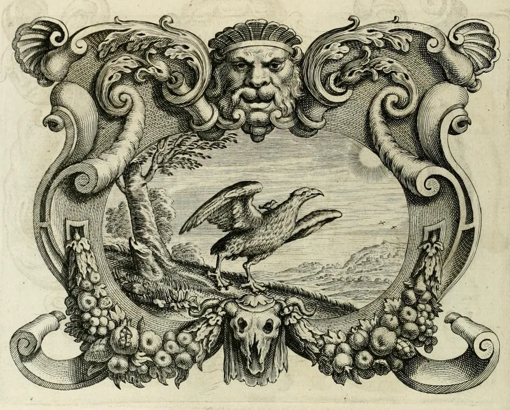 An illustration from Imago primi saeculi Societatis Iesu : a prouincia Flandro-Belgica eiusdem Societatis repraesentata, 1640, leaf 738