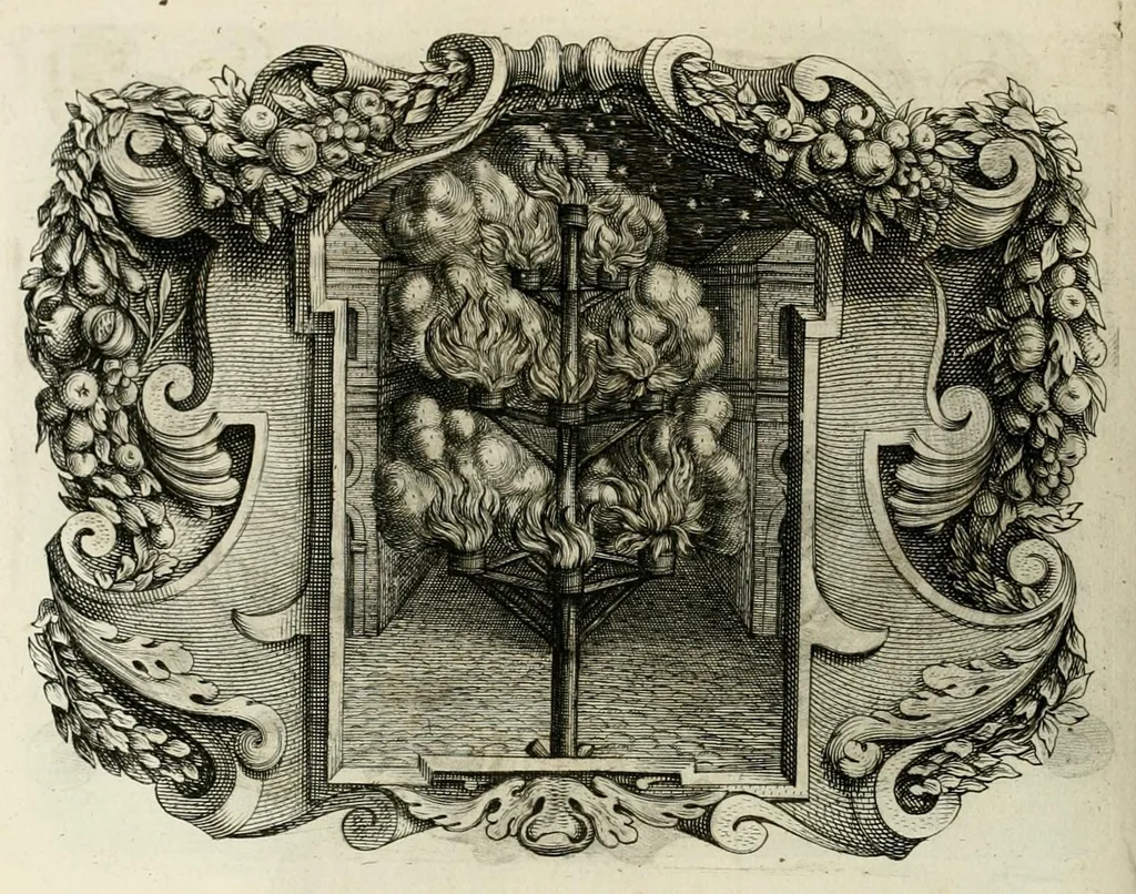 An illustration from Imago primi saeculi Societatis Iesu : a prouincia Flandro-Belgica eiusdem Societatis repraesentata, 1640, leaf 740