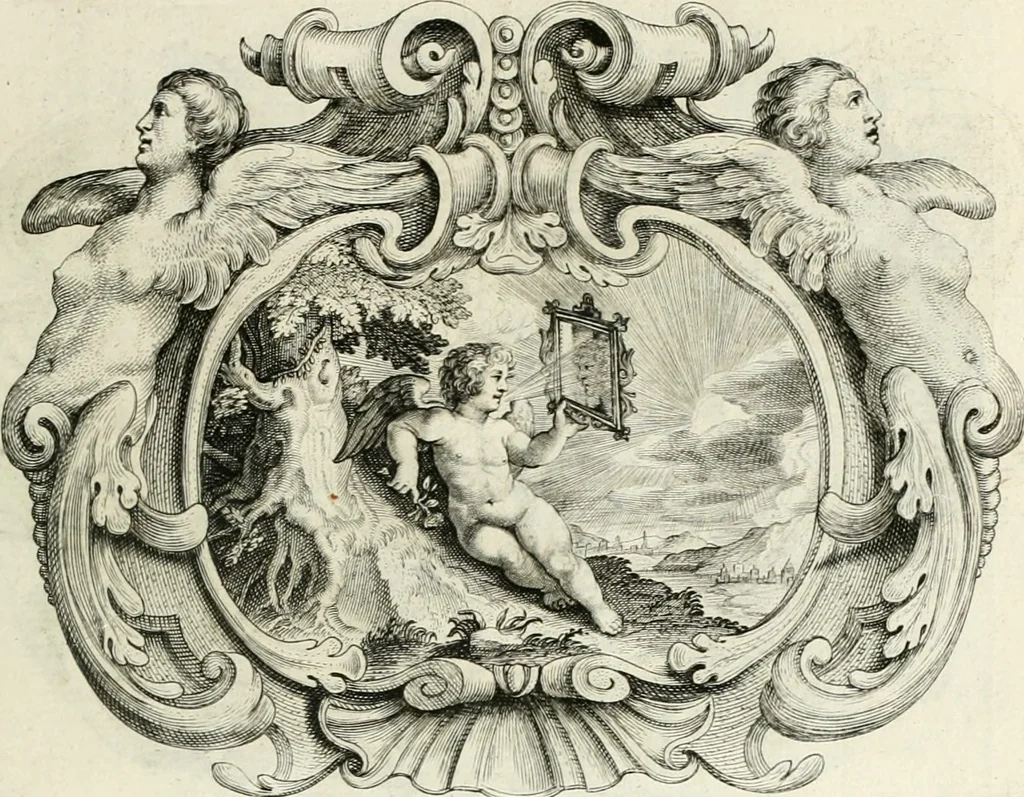 An illustration from Imago primi sæcvli Societatis Iesv a Provincia Flandro-Belgica eivsdem Societatis repræsentata .., 1640, leaf 202