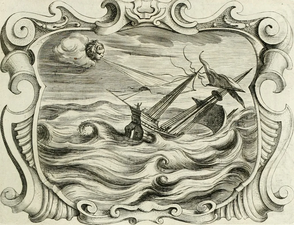 An illustration from Imago primi sæcvli Societatis Iesv a Provincia Flandro-Belgica eivsdem Societatis repræsentata .., 1640, leaf 212