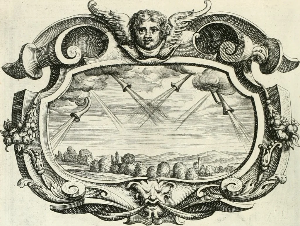 An illustration from Imago primi sæcvli Societatis Iesv a Provincia Flandro-Belgica eivsdem Societatis repræsentata .., 1640, leaf 335