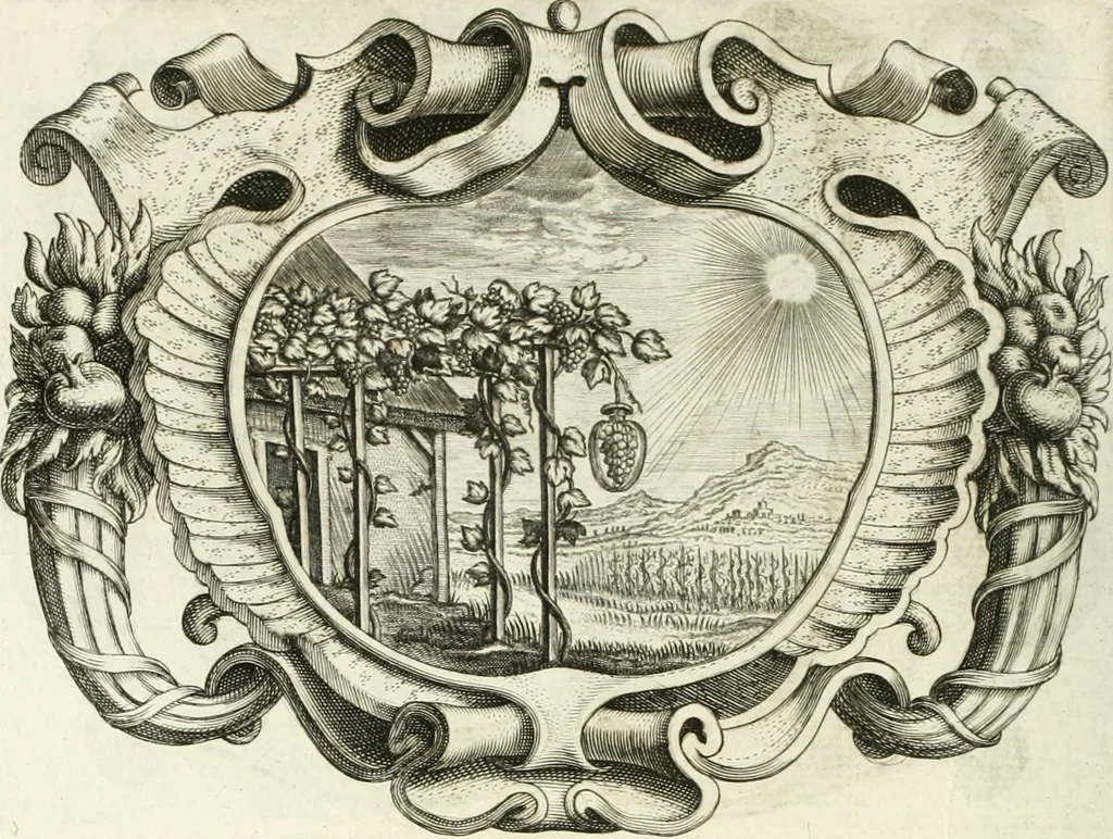 An illustration from Imago primi sæcvli Societatis Iesv a Provincia Flandro-Belgica eivsdem Societatis repræsentata .., 1640, leaf 345