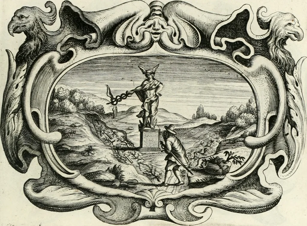 An illustration from Imago primi sæcvli Societatis Iesv a Provincia Flandro-Belgica eivsdem Societatis repræsentata .., 1640, leaf 474