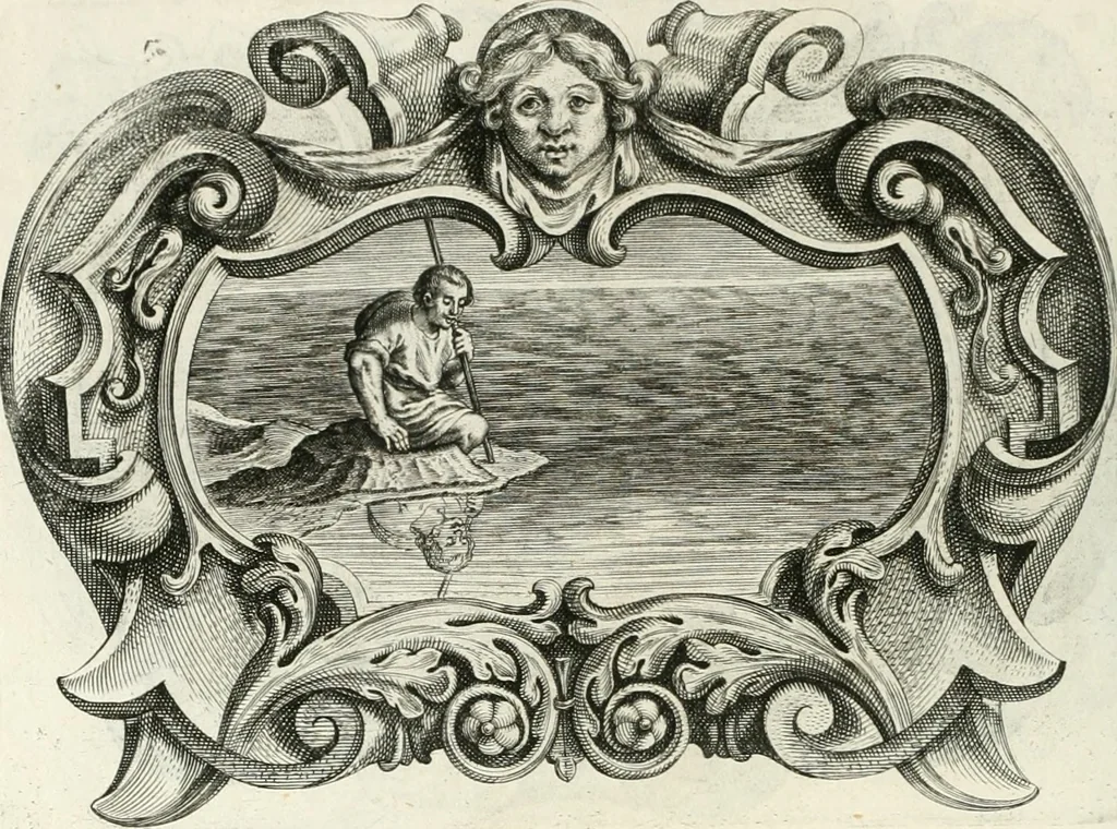 An illustration from Imago primi sæcvli Societatis Iesv a Provincia Flandro-Belgica eivsdem Societatis repræsentata .., 1640, leaf 475