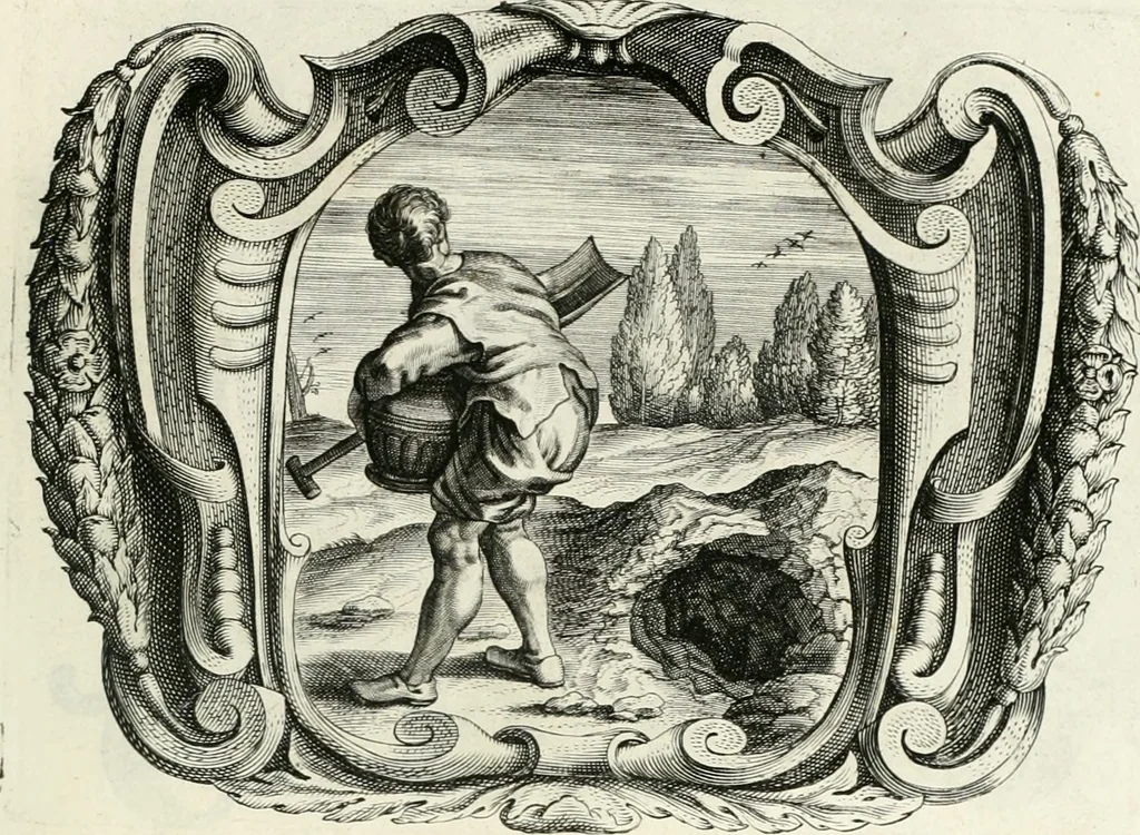 An illustration from Imago primi sæcvli Societatis Iesv a Provincia Flandro-Belgica eivsdem Societatis repræsentata .., 1640, leaf 476