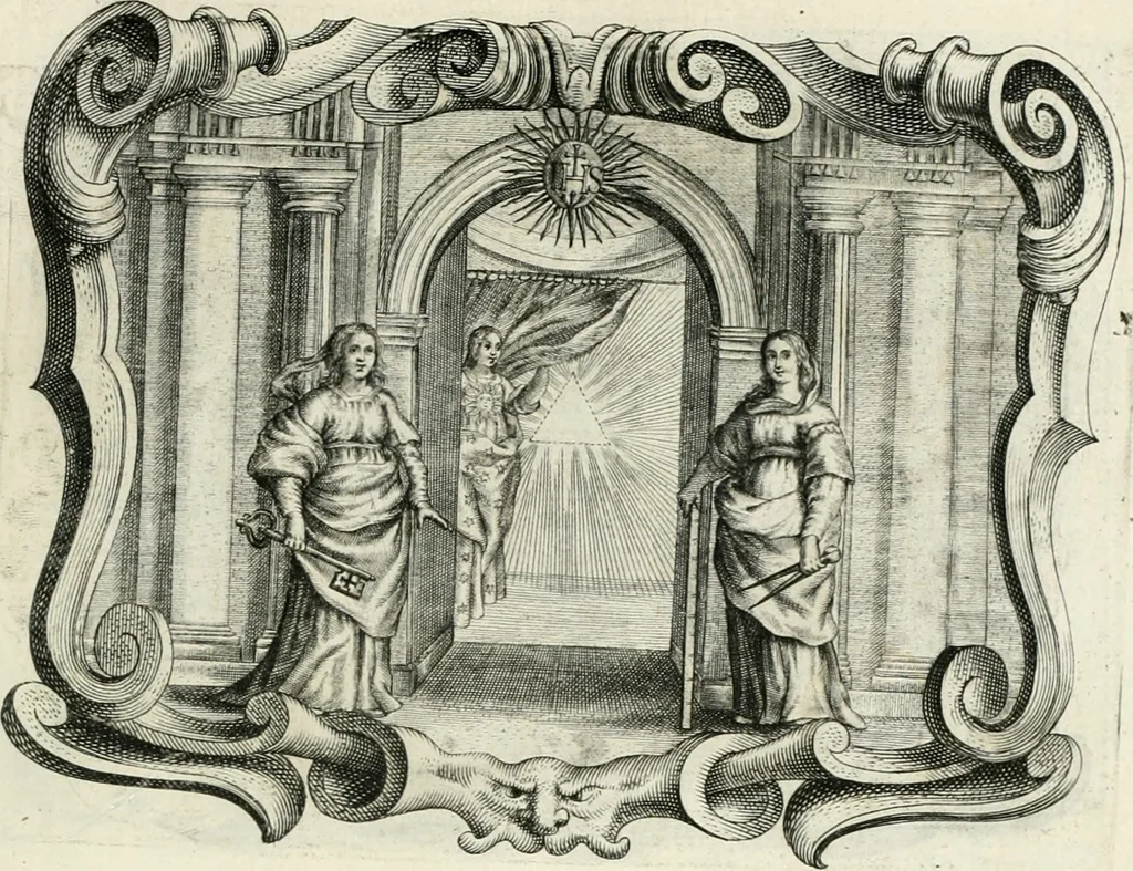 An illustration from Imago primi sæcvli Societatis Iesv a Provincia Flandro-Belgica eivsdem Societatis repræsentata .., 1640, leaf 484