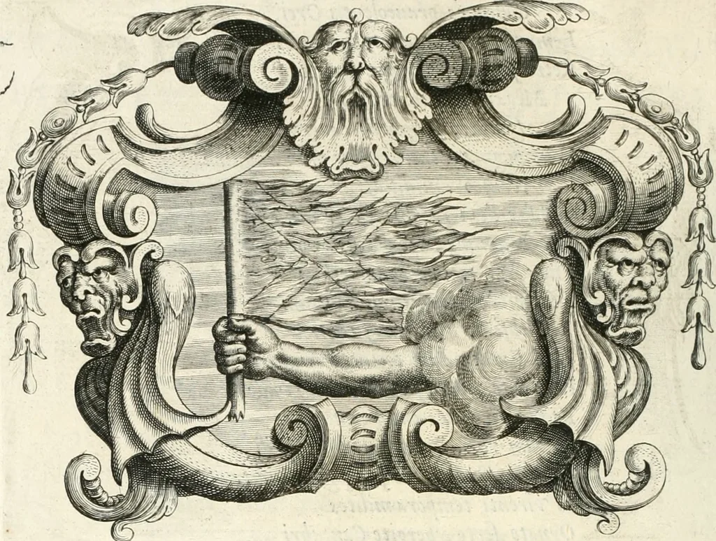 An illustration from Imago primi sæcvli Societatis Iesv a Provincia Flandro-Belgica eivsdem Societatis repræsentata .., 1640, leaf 579