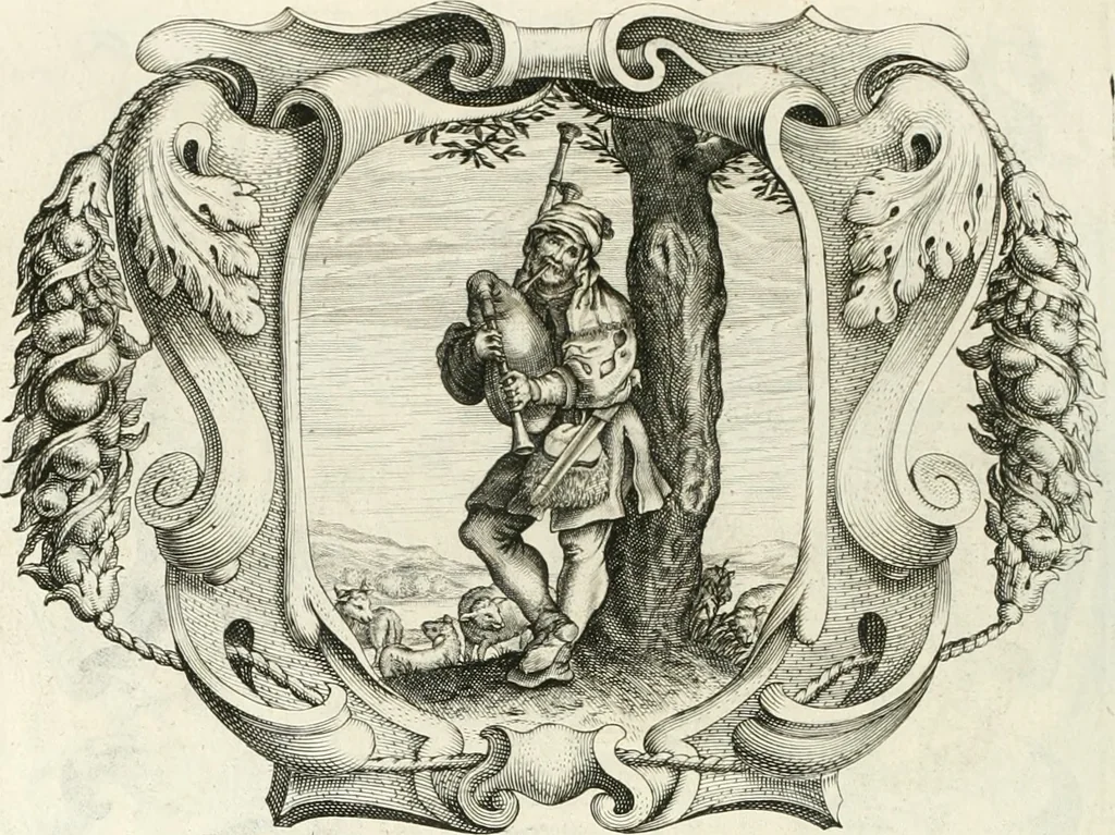 An illustration from Imago primi sæcvli Societatis Iesv a Provincia Flandro-Belgica eivsdem Societatis repræsentata .., 1640, leaf 585