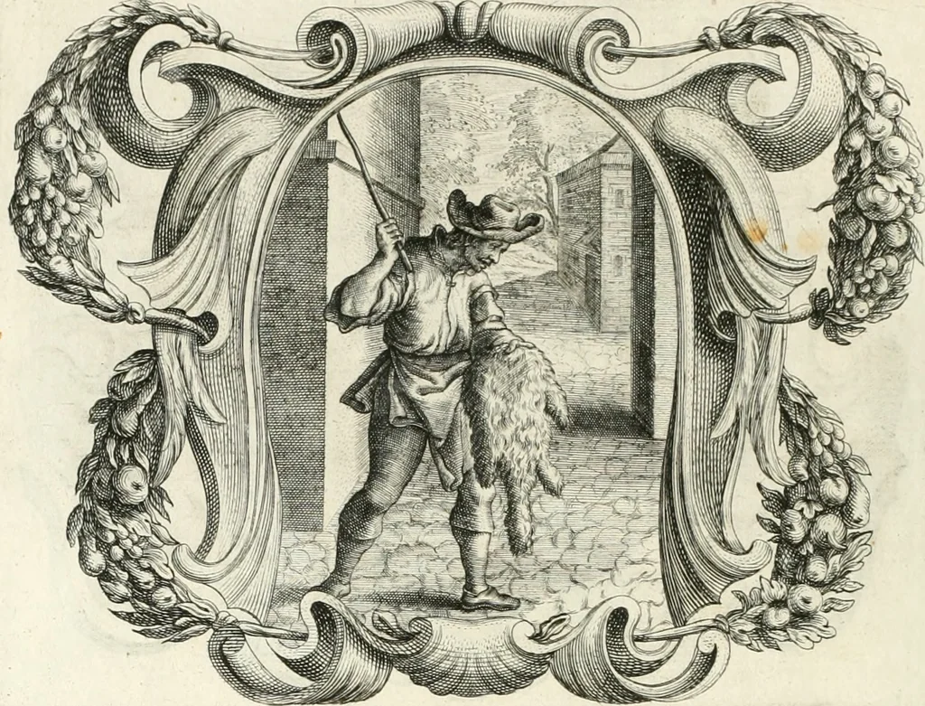 An illustration from Imago primi sæcvli Societatis Iesv a Provincia Flandro-Belgica eivsdem Societatis repræsentata .., 1640, leaf 587