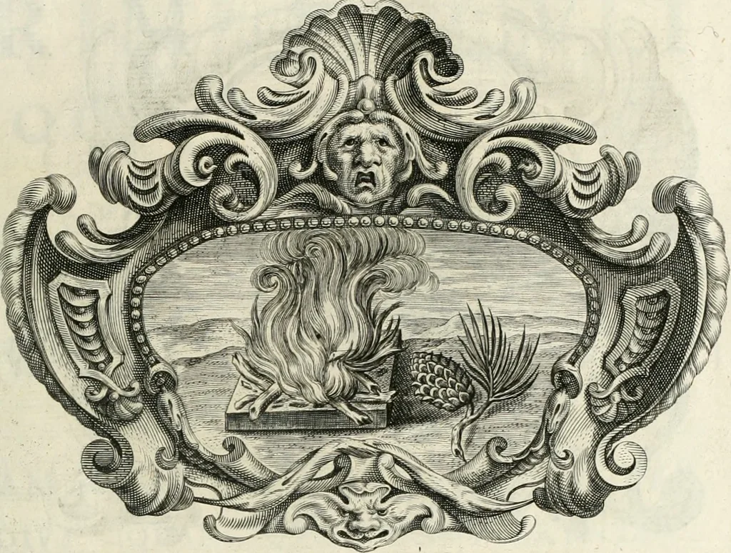 An illustration from Imago primi sæcvli Societatis Iesv a Provincia Flandro-Belgica eivsdem Societatis repræsentata .., 1640, leaf 594