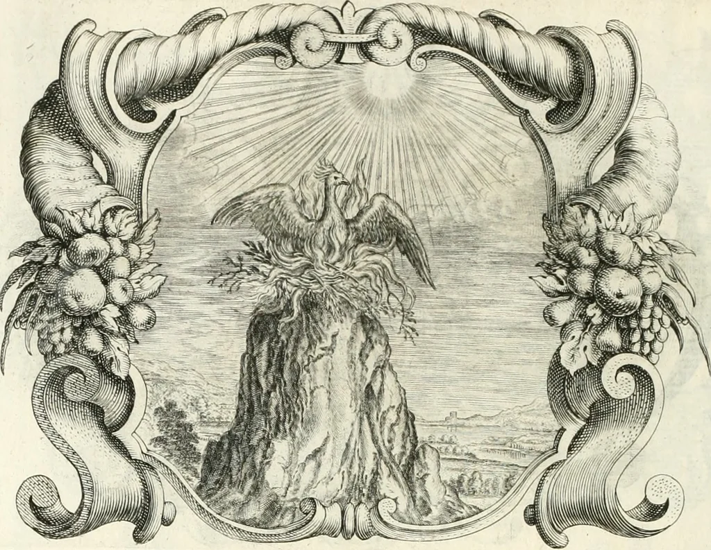 An illustration from Imago primi sæcvli Societatis Iesv a Provincia Flandro-Belgica eivsdem Societatis repræsentata .., 1640, leaf 595
