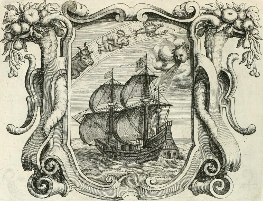 An illustration from Imago primi sæcvli Societatis Iesv a Provincia Flandro-Belgica eivsdem Societatis repræsentata .., 1640, leaf 61