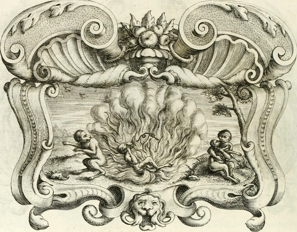 An illustration from Imago primi sæcvli Societatis Iesv a Provincia Flandro-Belgica eivsdem Societatis repræsentata .., 1640, leaf 731