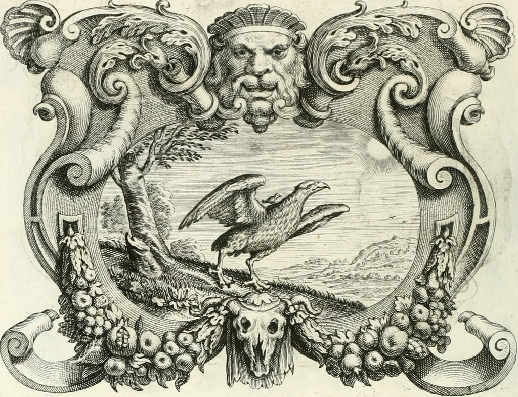 An illustration from Imago primi sæcvli Societatis Iesv a Provincia Flandro-Belgica eivsdem Societatis repræsentata .., 1640, leaf 739