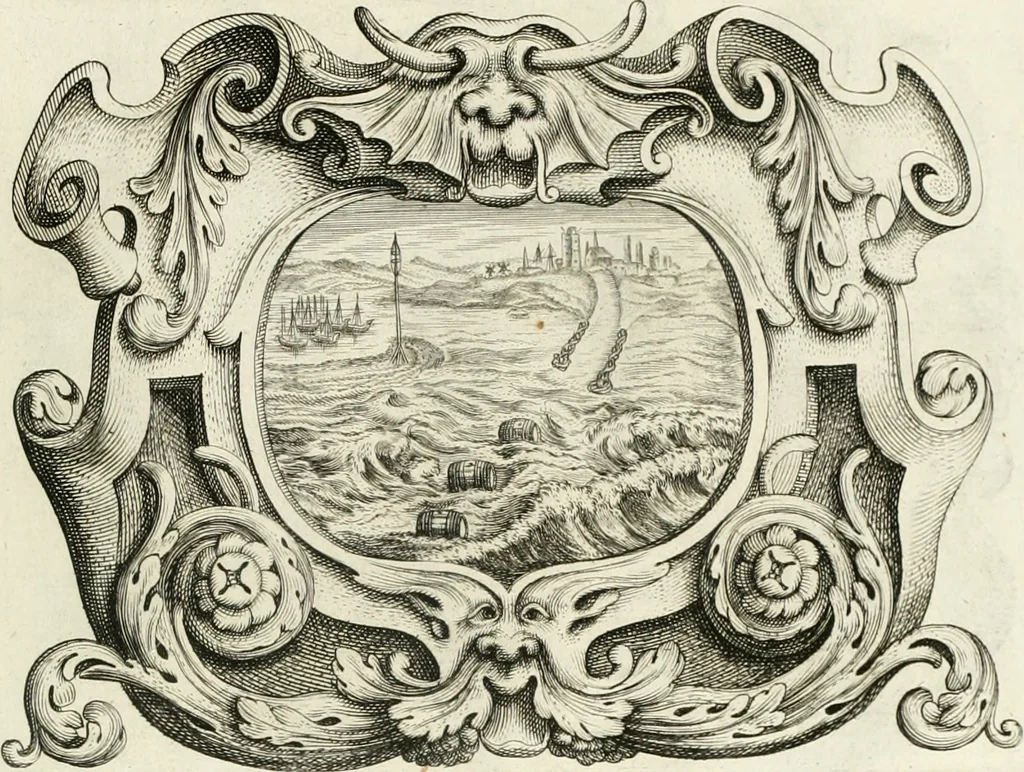 An illustration from Imago primi sæcvli Societatis Iesv a Provincia Flandro-Belgica eivsdem Societatis repræsentata .., 1640, leaf 958