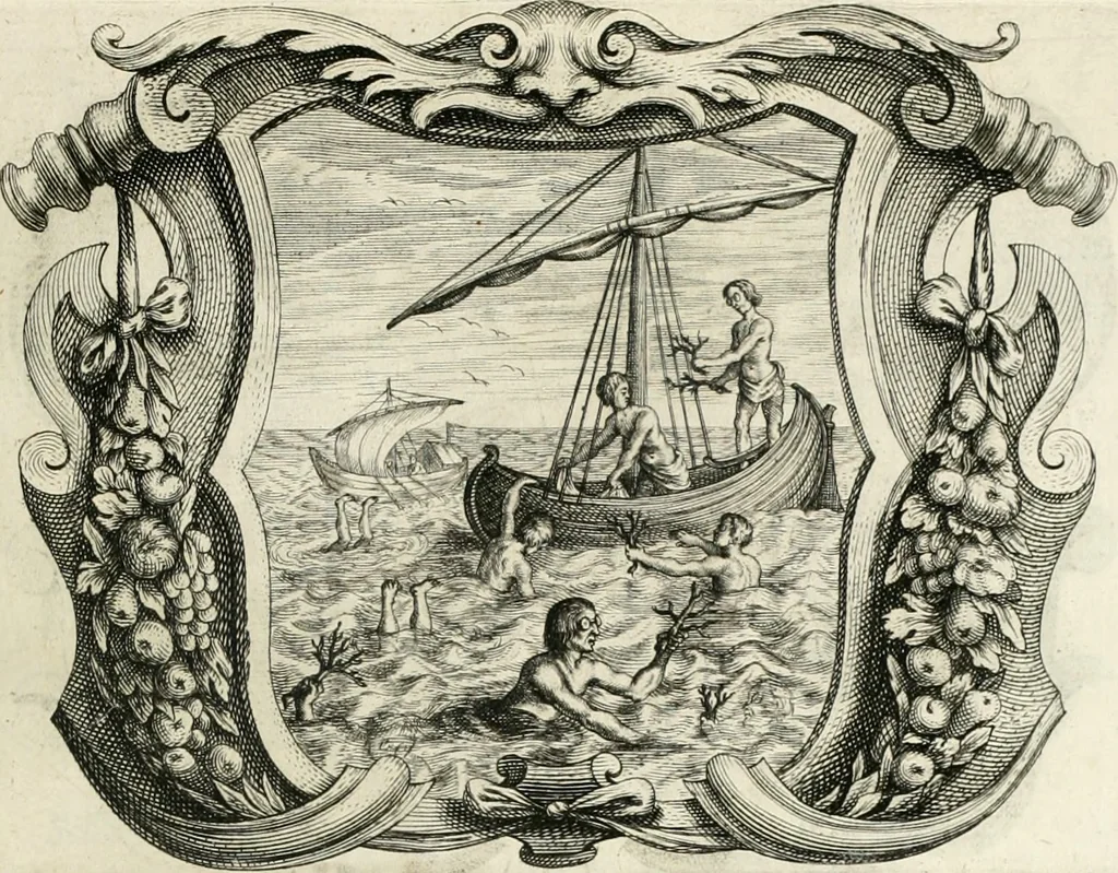An illustration from Imago primi sæcvli Societatis Iesv a Provincia Flandro-Belgica eivsdem Societatis repræsentata .., 1640, leaf 960