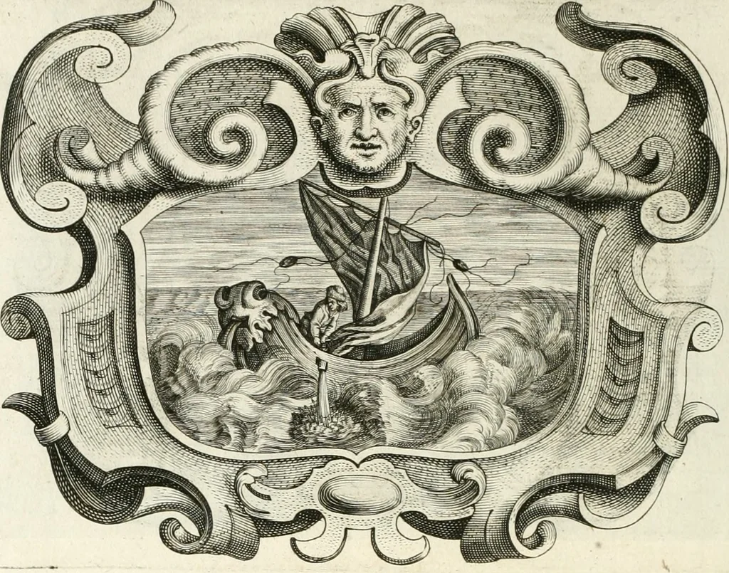 An illustration from Imago primi sæcvli Societatis Iesv a Provincia Flandro-Belgica eivsdem Societatis repræsentata .., 1640, leaf 961