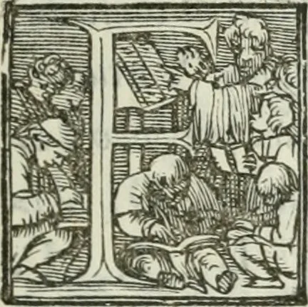 An illustration from I marmi del Doni, academico peregrino, 1552, leaf 174