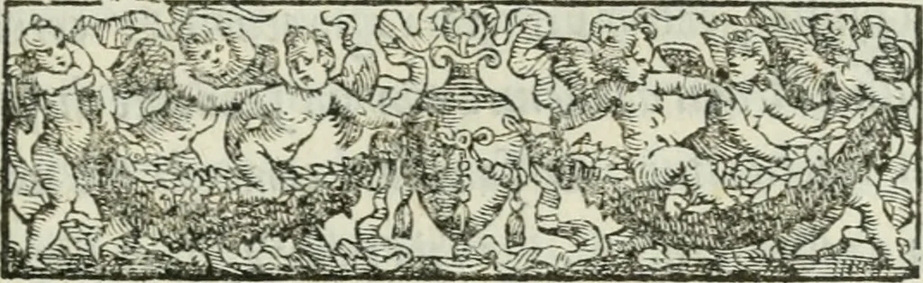 An illustration from I marmi del Doni, academico peregrino, 1552, leaf 244
